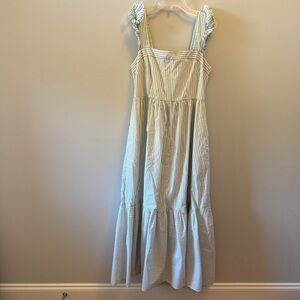 Gal Meets Glam Striped Maxi Dress Women’s Size 8